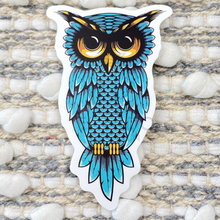 Load image into Gallery viewer, Blue Owl Sticker