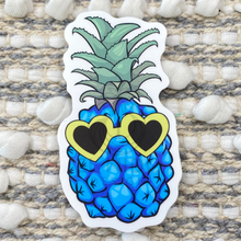Load image into Gallery viewer, Blue Pineapple Sticker