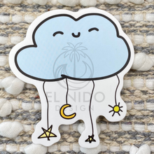 Load image into Gallery viewer, Blue Cloud Sticker