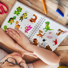Load image into Gallery viewer, 100 Animals Stickers Pack