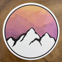 Load image into Gallery viewer, Sunset Mountain Sticker