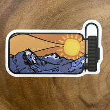 Load image into Gallery viewer, Waterbottle Mountain Sticker