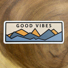 Load image into Gallery viewer, Good Vibes Mountain Sticker
