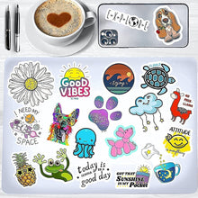Load image into Gallery viewer, 70-210 Stickers for Water Bottles, Sticker Packs, Cute Aesthetic VSCO Vinyl Stickers, Phone Laptop Computer Skateboard Stickers, Water Bottle Stickers, Waterproof Stickers for Teens Kids Girls