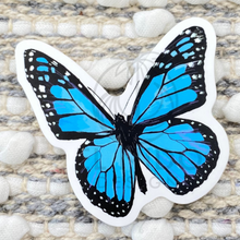 Load image into Gallery viewer, Blue Butterfly Sticker