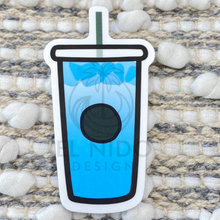 Load image into Gallery viewer, Blue Glass Sticker