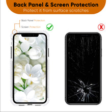 Load image into Gallery viewer, White and Clear Case Compatible with iPhone 11- Extra Shockproof Protection