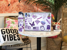 Load image into Gallery viewer, Purple Stickers 100 Pack