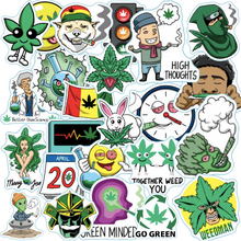 Load image into Gallery viewer, 100 Weed Stickers Pack