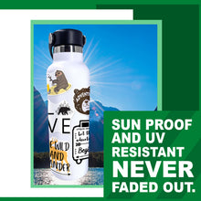 Load image into Gallery viewer, 100 Outdoor Stickers for Water Bottles, EL NIDO Water Bottle Stickers, Mountain stickers, Waterproof Stickers, Vinyl Stickers, Skateboard Stickers, Adventure and Hiking Stickers for Water Bottles, Laptop Stickers (100 Sticker Pack, Nature Stickers)
