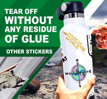 Load image into Gallery viewer, 100 Outdoor Stickers for Water Bottles, EL NIDO Water Bottle Stickers, Mountain stickers, Waterproof Stickers, Vinyl Stickers, Skateboard Stickers, Adventure and Hiking Stickers for Water Bottles, Laptop Stickers (100 Sticker Pack, Nature Stickers)