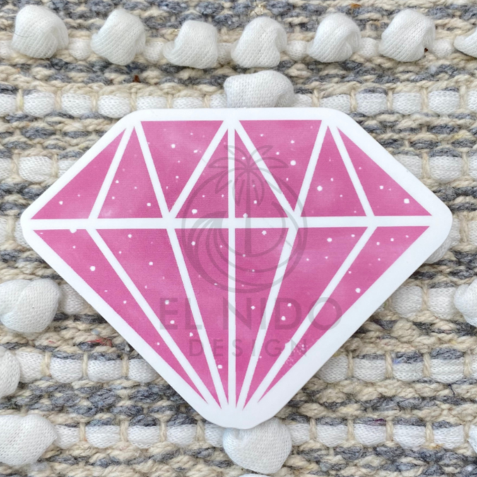 Pink Diamond Sticker