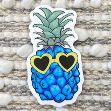 Load image into Gallery viewer, Blue Pineapple Sticker

