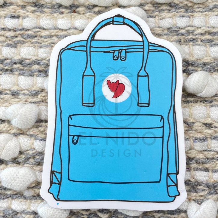 Blue Bag Sticker