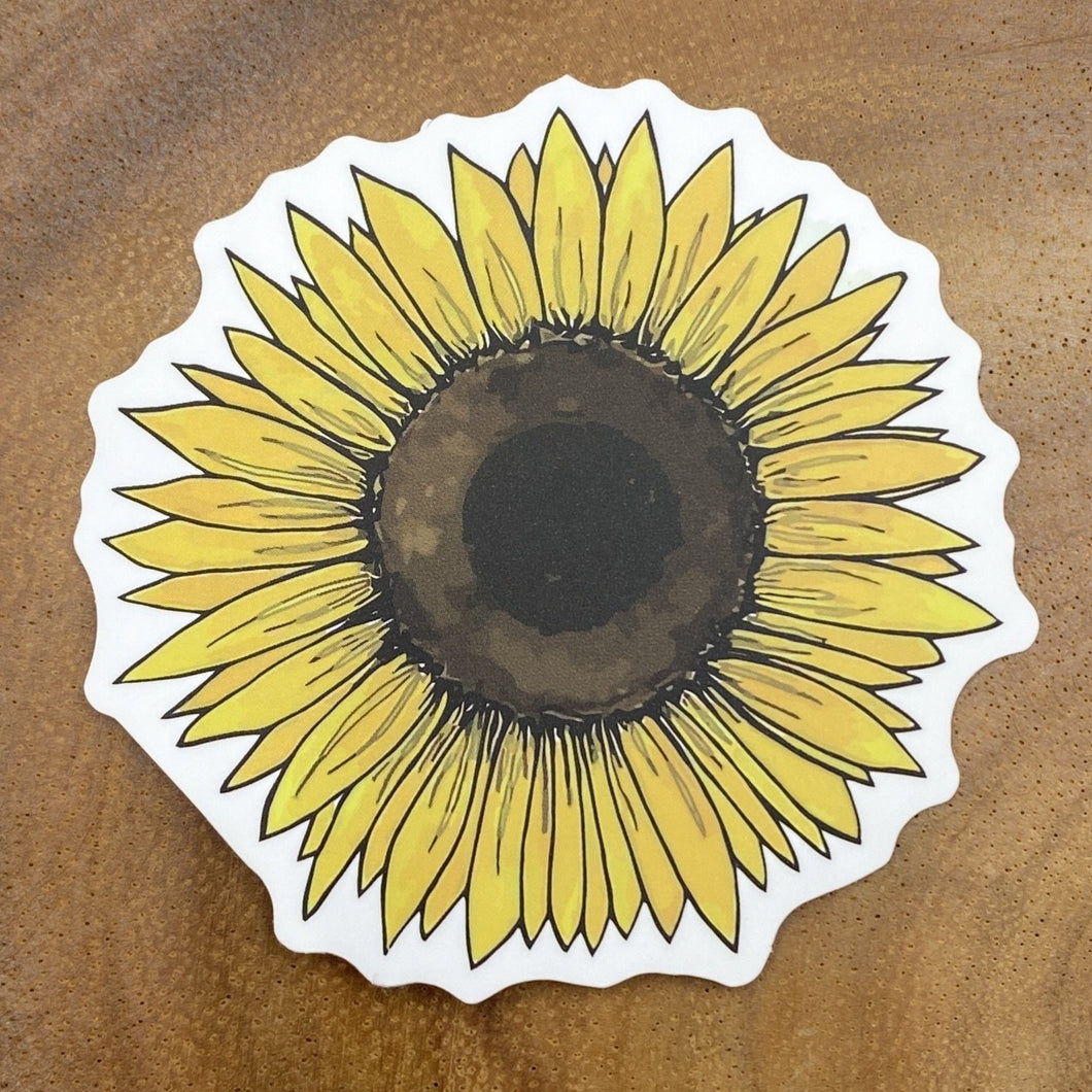 Sun Flower Sticker