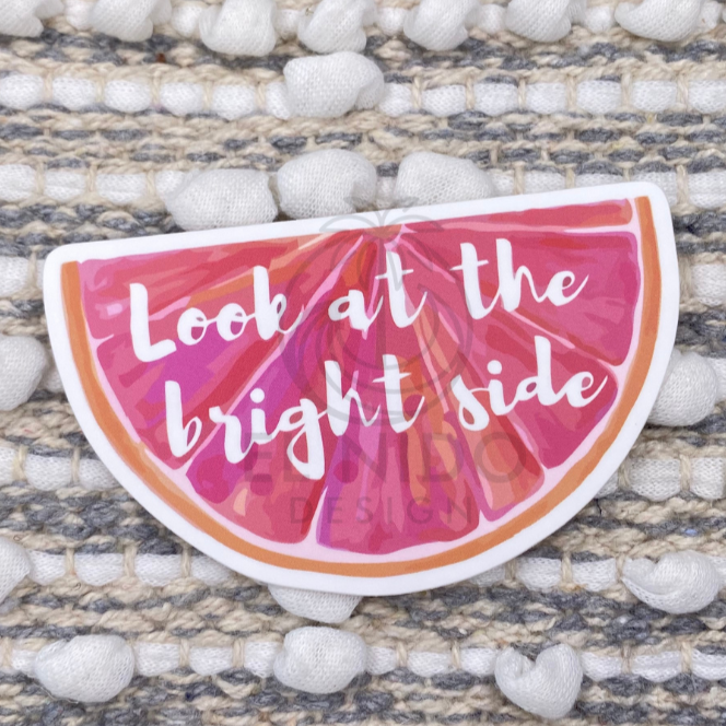 Look at the Bright Side Sticker