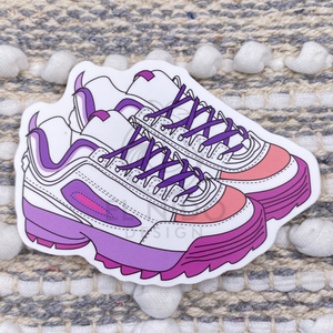 Pink Shoes Sticker