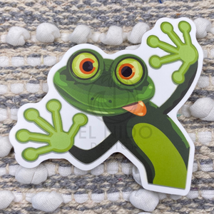 Green Frogs Sticker