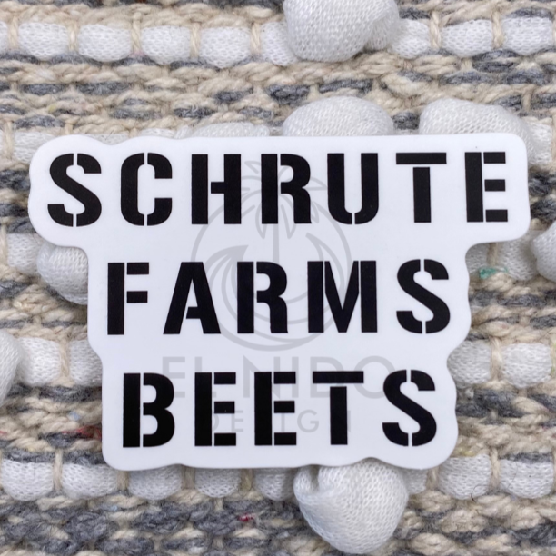 Schrute Farms Beets Sticker