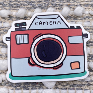 Red And Green Camera Sticker