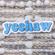 Load image into Gallery viewer, Blue Yeehaw Sticker
