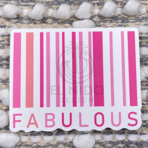 Pink Fabulous Sticker