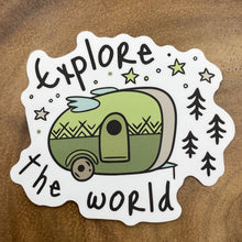 Load image into Gallery viewer, Explore the World Sticker
