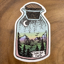 Load image into Gallery viewer, Save the Earth Bottle Sticker
