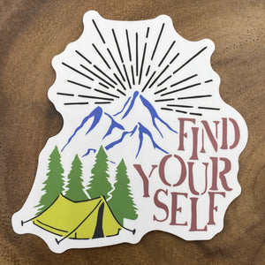 Find Yourself Sticker