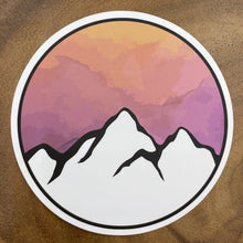 Load image into Gallery viewer, Sunset Mountain Sticker
