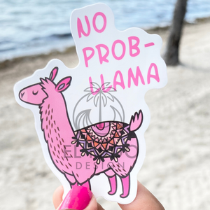 No Prob-llama Sticker