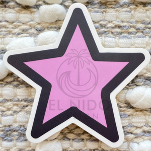 Pink Star Sticker