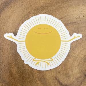 Zen Sun Sticker