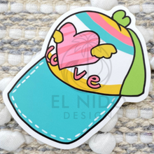 Load image into Gallery viewer, Heart Cap Sticker

