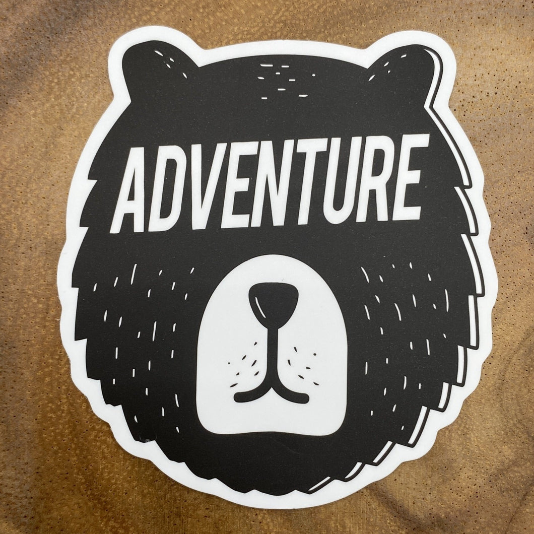 Bear Adventure Sticker