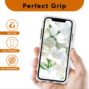 White and Clear Case Compatible with iPhone 11- Extra Shockproof Protection