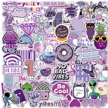 Load image into Gallery viewer, Purple Stickers 100 Pack
